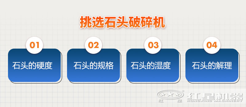 挑選石頭破碎機參考因素